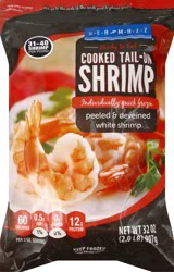 Giant Eagle Shrimp, Tail-On, Cooked