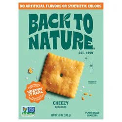 Back to Nature Cheezy Crackers