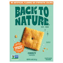 Back to Nature Cheezy Crackers