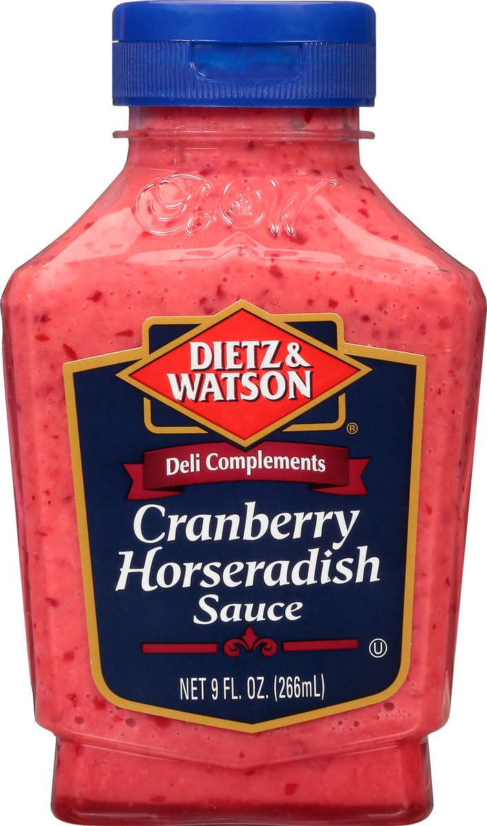 slide 1 of 12, Dietz & Watson Deli Complements Cranberry Horseradish Sauce 9 oz, 9 oz