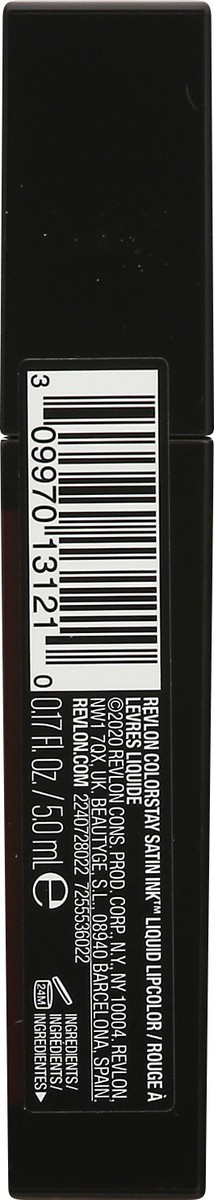 slide 6 of 11, Colorstay Satin Ink Liquid Black Cherry 022 Lip Color 0.17 oz, 0.17 oz