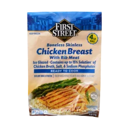First Street Boneless Skinless Chicken Breast