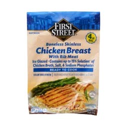 First Street Boneless Skinless Chicken Breast