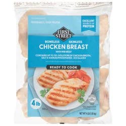 First Street Boneless Skinless Chicken Breast