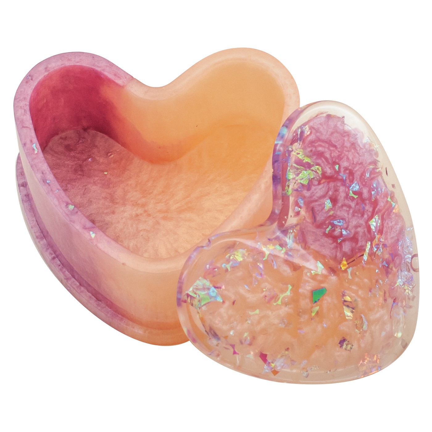 slide 2 of 8, Trinket Box Silicone Mold Set By Craft Smart, 3.15 in x 3.15 in x 1.46 in