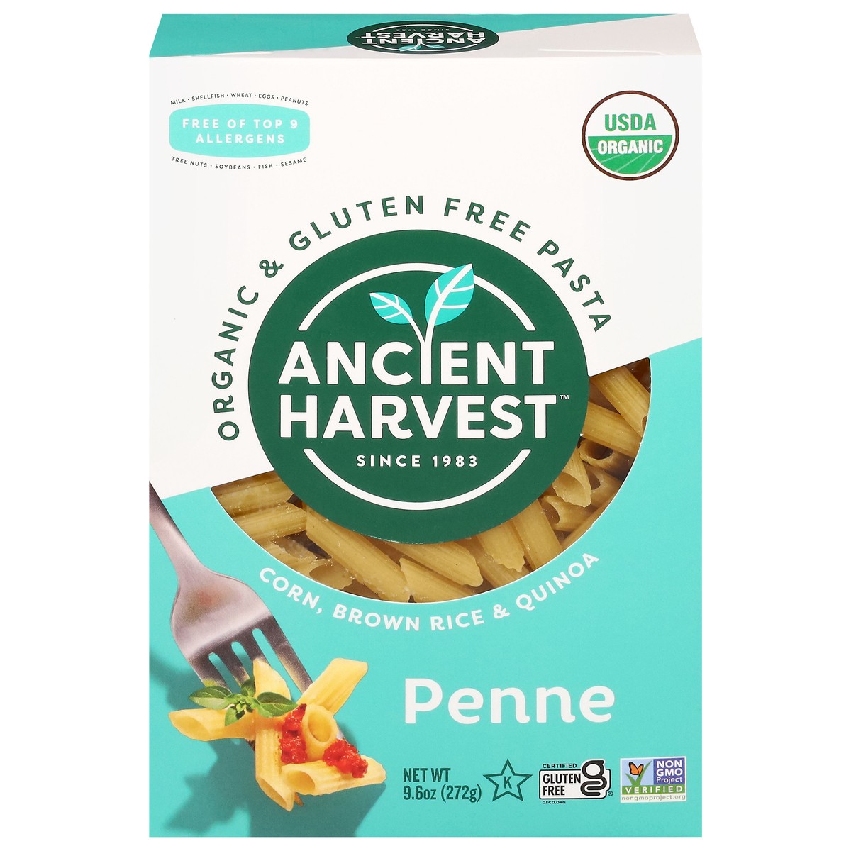 slide 1 of 11, Ancient Harvest Organic Gluten Free Quinoa Penne, 8 oz