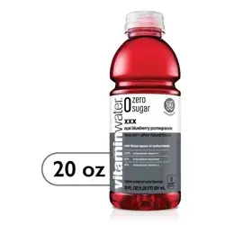 vitaminwater zero sugar xxx Bottle, 20 fl oz