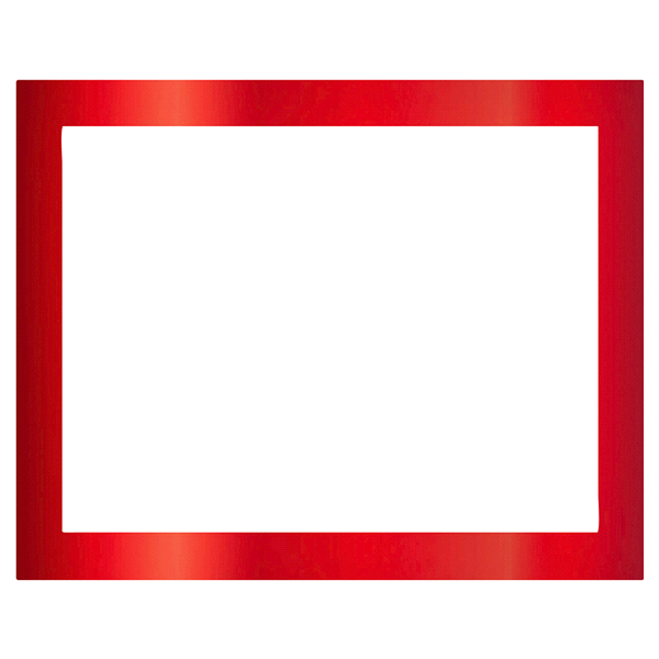 slide 1 of 1, ArtSkills Metallic Poster Board Frame - Red, 1 ct