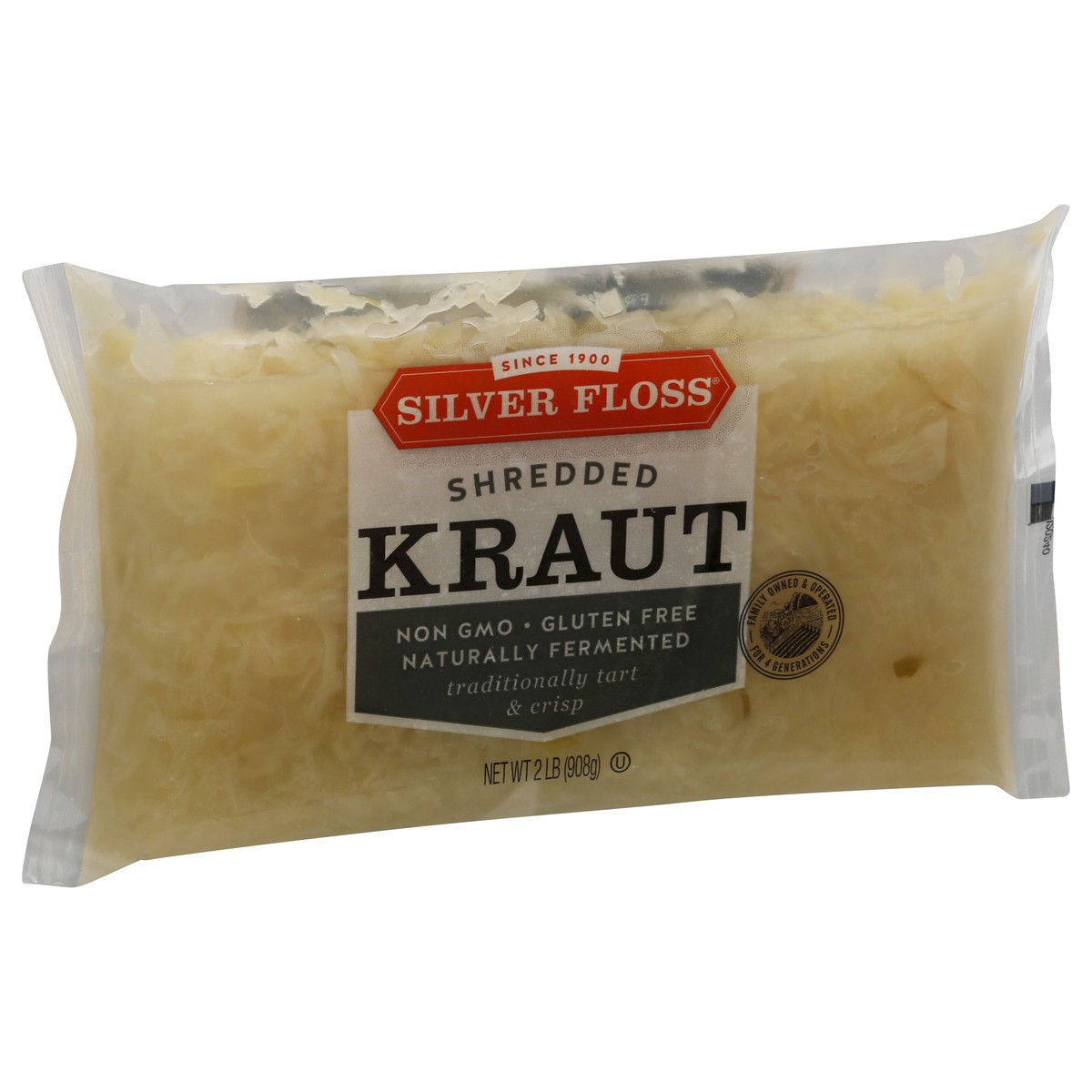 slide 8 of 9, Silver Floss Sauerkraut, 32 oz