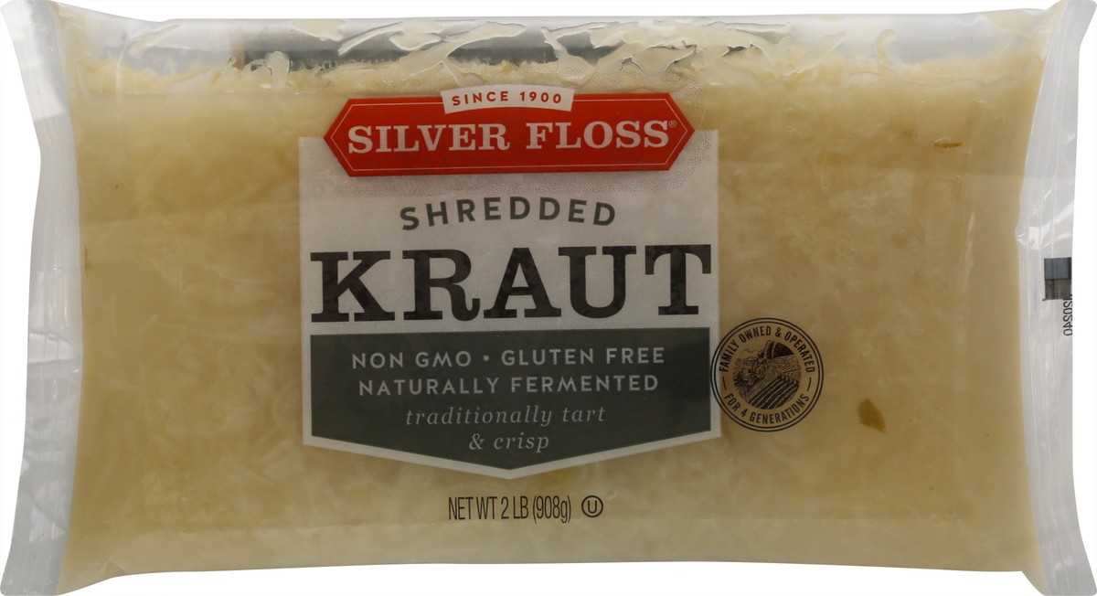 slide 9 of 9, Silver Floss Sauerkraut, 32 oz