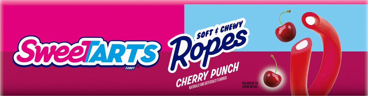 slide 6 of 12, SweeTARTS 71924 159435 Soft & Chewy Ropes Cherry Punch 1.8 oz x 24 ct DRT, 24 ct