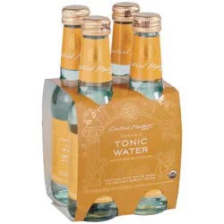 Central Market Organic Tonic Water 6.8 oz, Glass Bottles