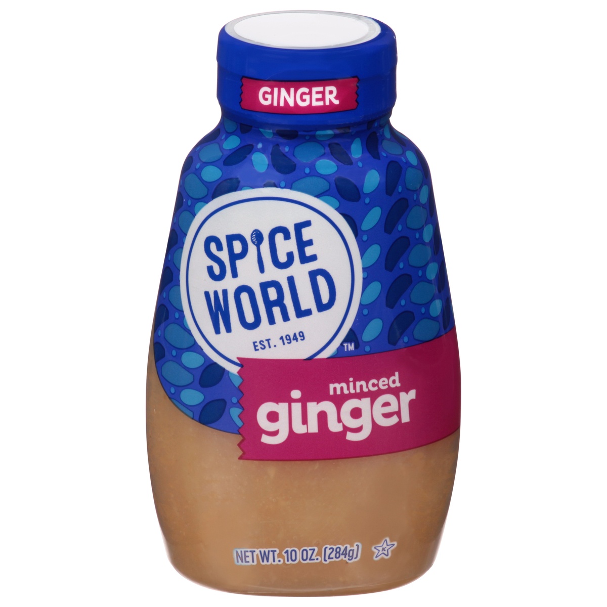 slide 1 of 1, Spice World Squeeze Ginger, 10 oz