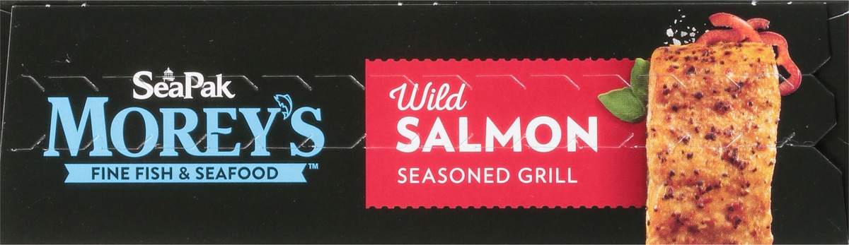 slide 6 of 11, Morey's Wild Salmon Seasoned Grill, 10 oz