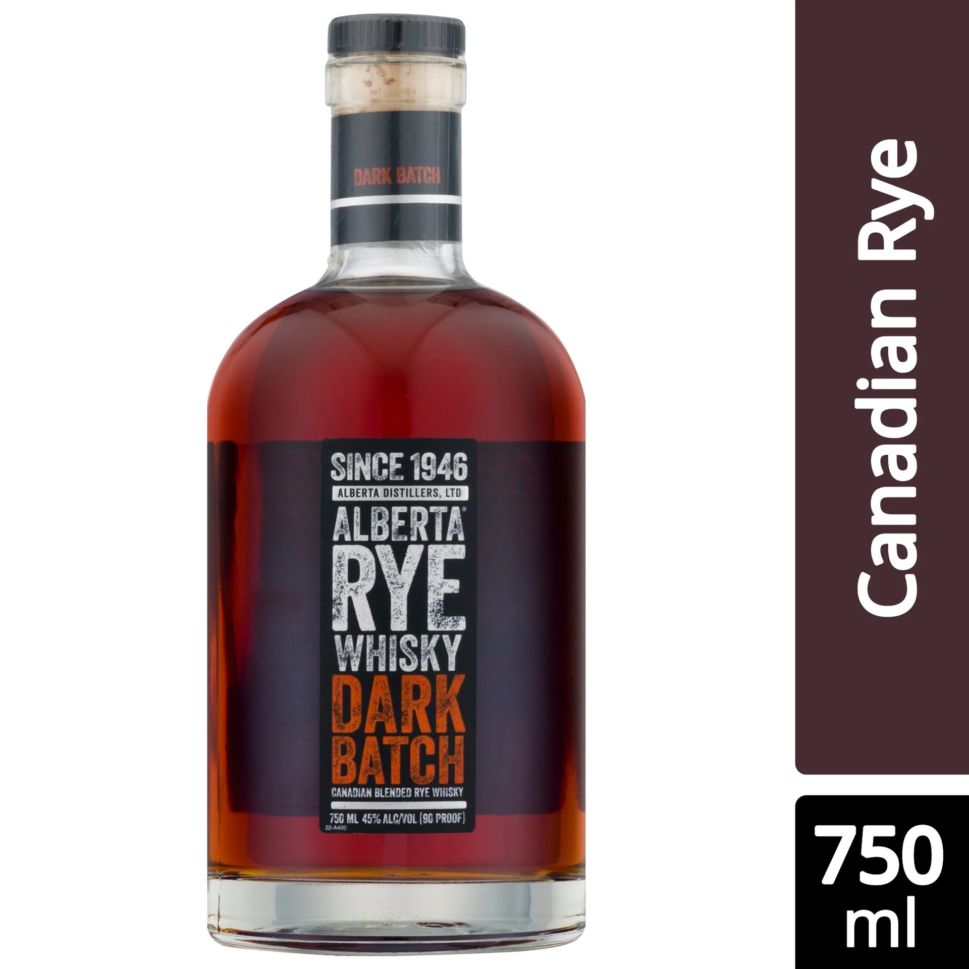 slide 1 of 4, Alberta Premium Dark Batch Rye Canadian Whisky 750 ml, 750 ml