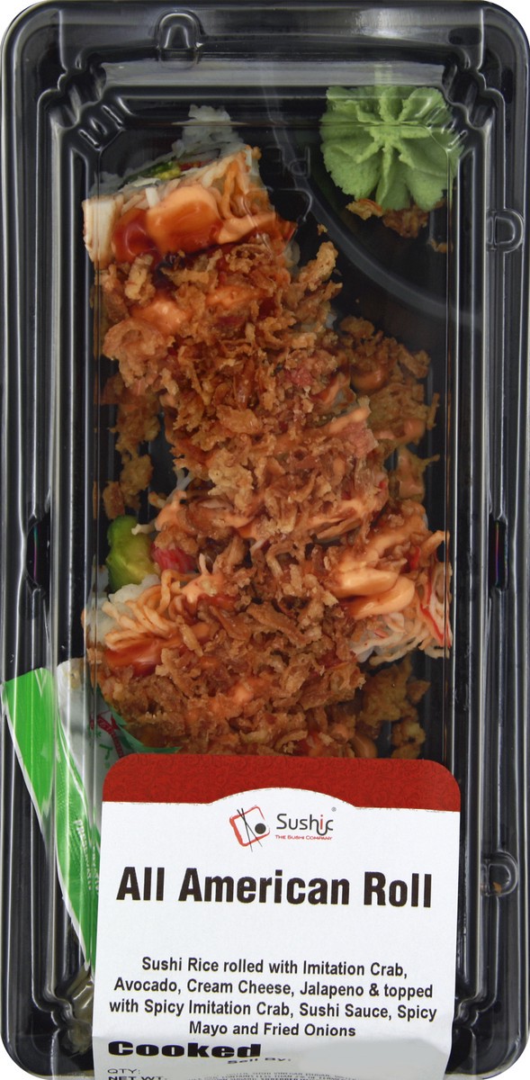 slide 1 of 4, Sushic All American Roll 10 ea, 10 ct