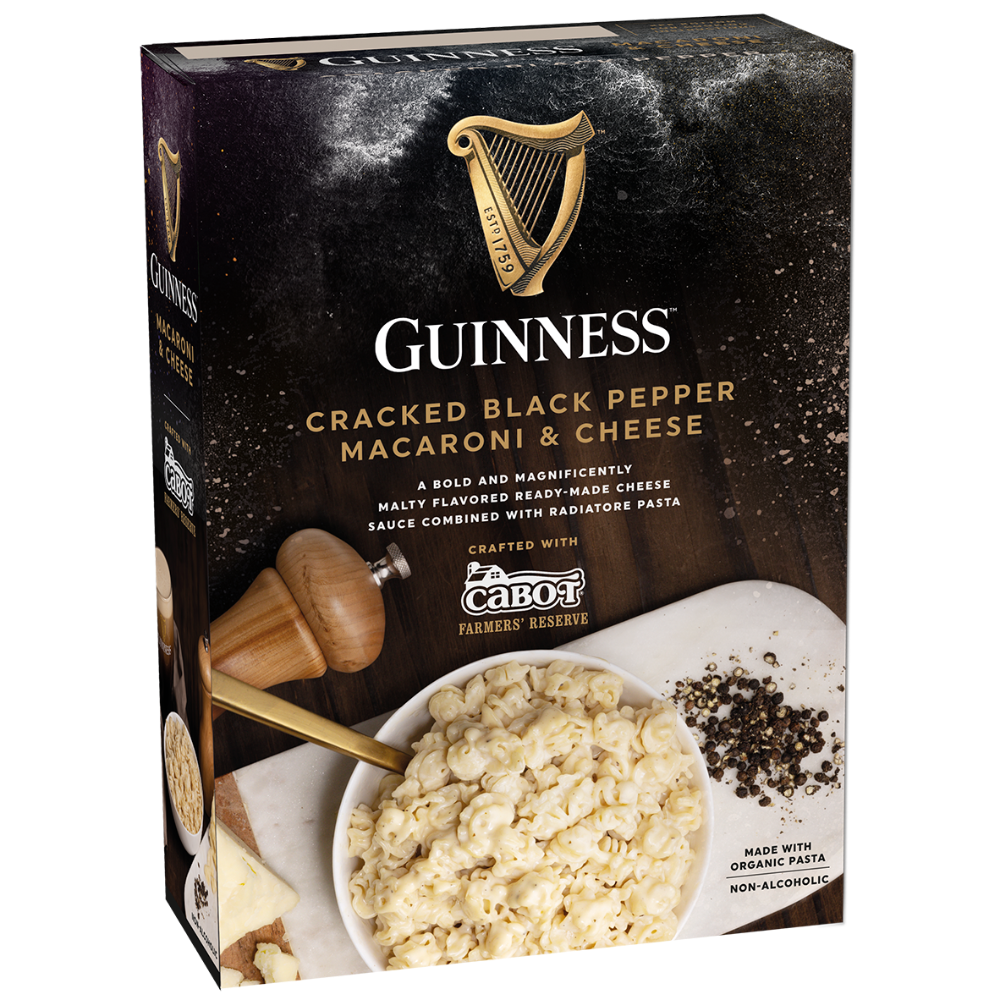 slide 1 of 2, Guinness Cracked Black Pepper Macaroni & Cheese 11 oz, 11 oz