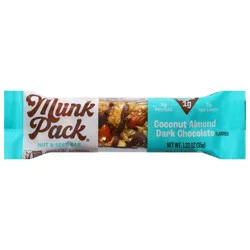 Munk Pack Coconut Almond Dark Chocolate Flavored Nut & Seed Bar 1.23 oz