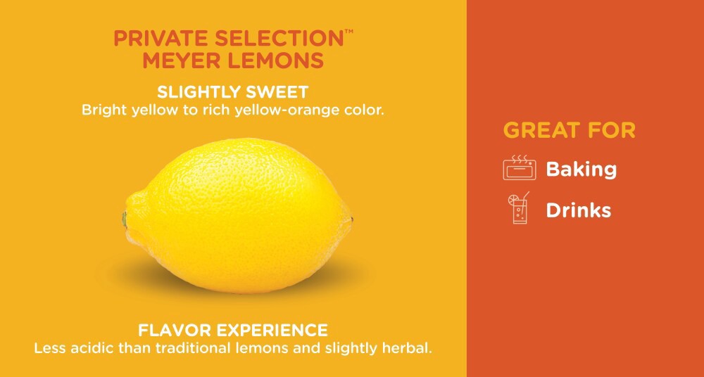 slide 2 of 2, Private Selection California Grown Meyer Lemons, 16 oz