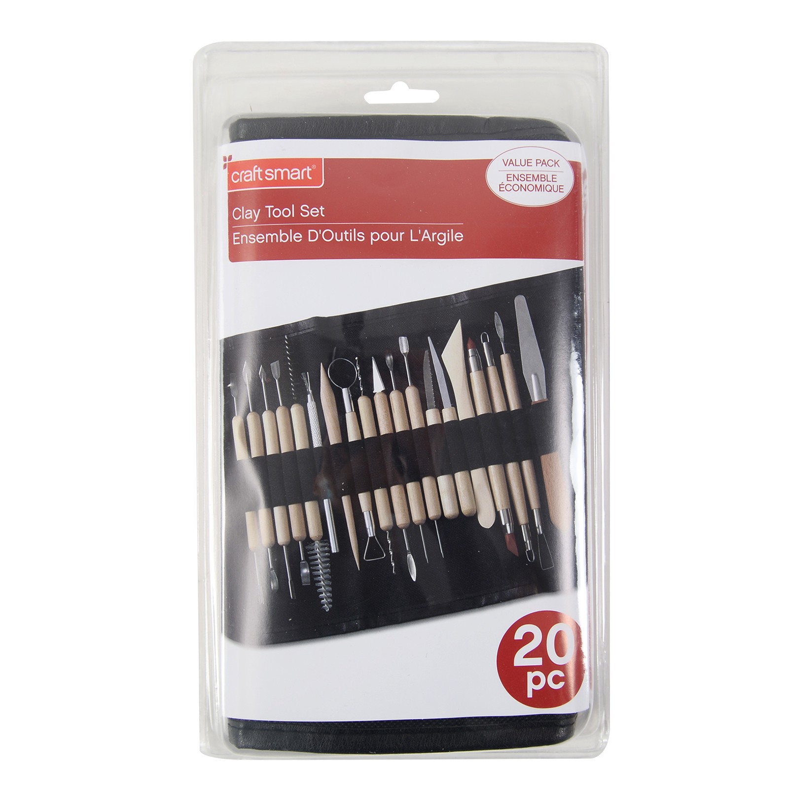 slide 5 of 6, Clay Tool Set By Craft Smart, 8.8 in x 22 in
