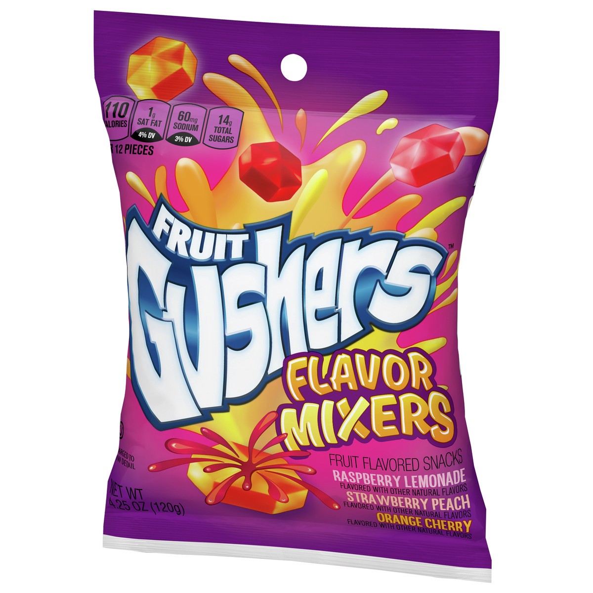 slide 10 of 12, Fruit Gushers Fruit Flavored Snacks Flavor Mixers, 4.25 oz