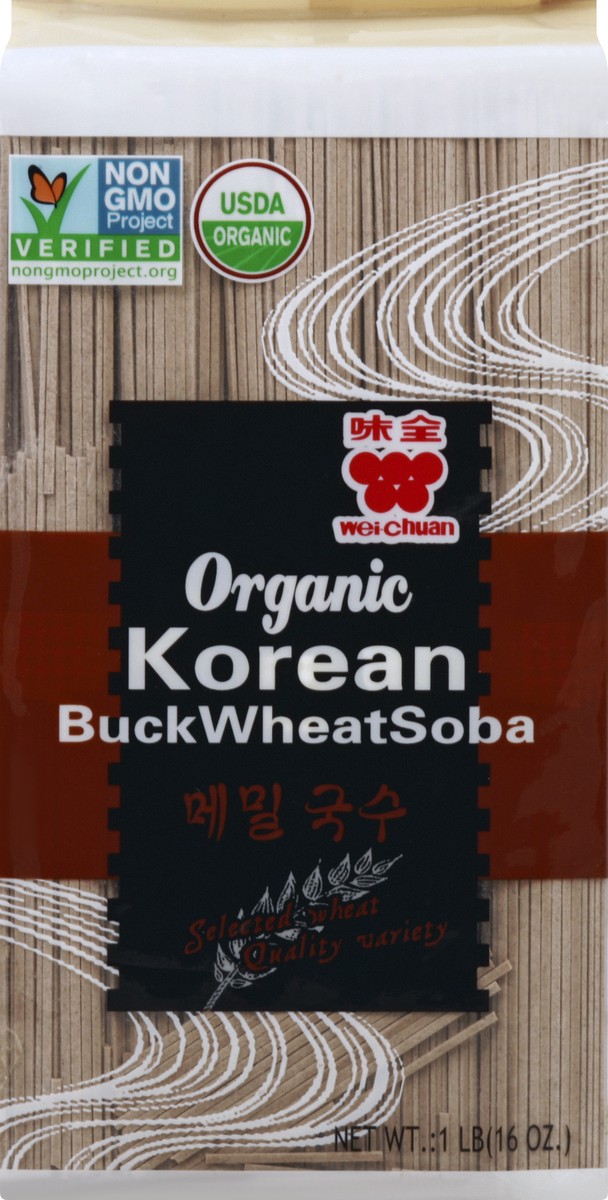 slide 5 of 10, Wei-Chuan Organic Korean Buck Wheat Soba, 16 oz