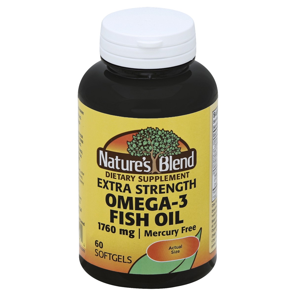 slide 6 of 8, Natures Blend Omega-3 Fish Oil 60 ea, 60 ct