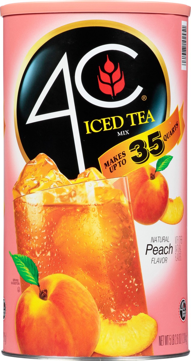 slide 14 of 14, 4C Peach Flavor Iced Tea Mix - 82.60 oz, 82.60 oz