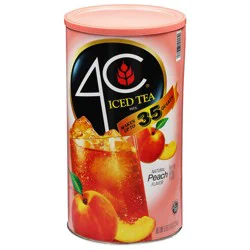 4C Peach Flavor Iced Tea Mix - 82.60 oz
