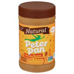 Peter Pan Natural Honey Roast Creamy Peanut Butter Spread, 16.3 OZ