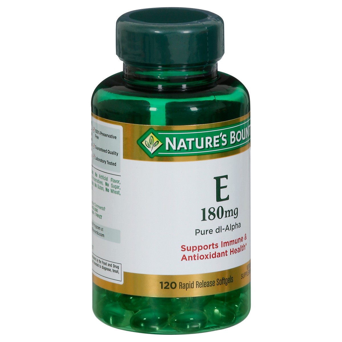 slide 2 of 9, Nature's Bounty E 400Iu Di Alph, 120 ct