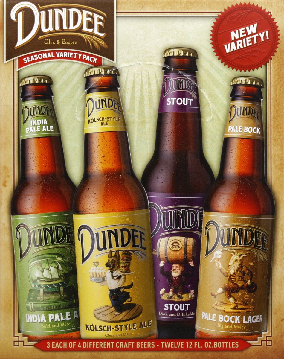 slide 2 of 6, Dundee Brewmasters Seasonal Variety Pack, 12 ct; 12 oz