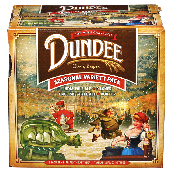 slide 1 of 1, Dundee Brewmasters Seasonal Variety Pack, 12 ct; 12 oz