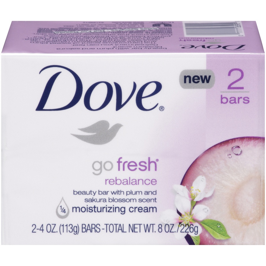 slide 1 of 3, Dove Rebalance 2 Bar, 1 ct