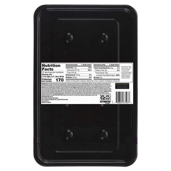 slide 8 of 9, FREDERIKS BY MEIJER Frederik's by Meijer Tuxedo Bar Cake, 21 oz, 17.6 oz