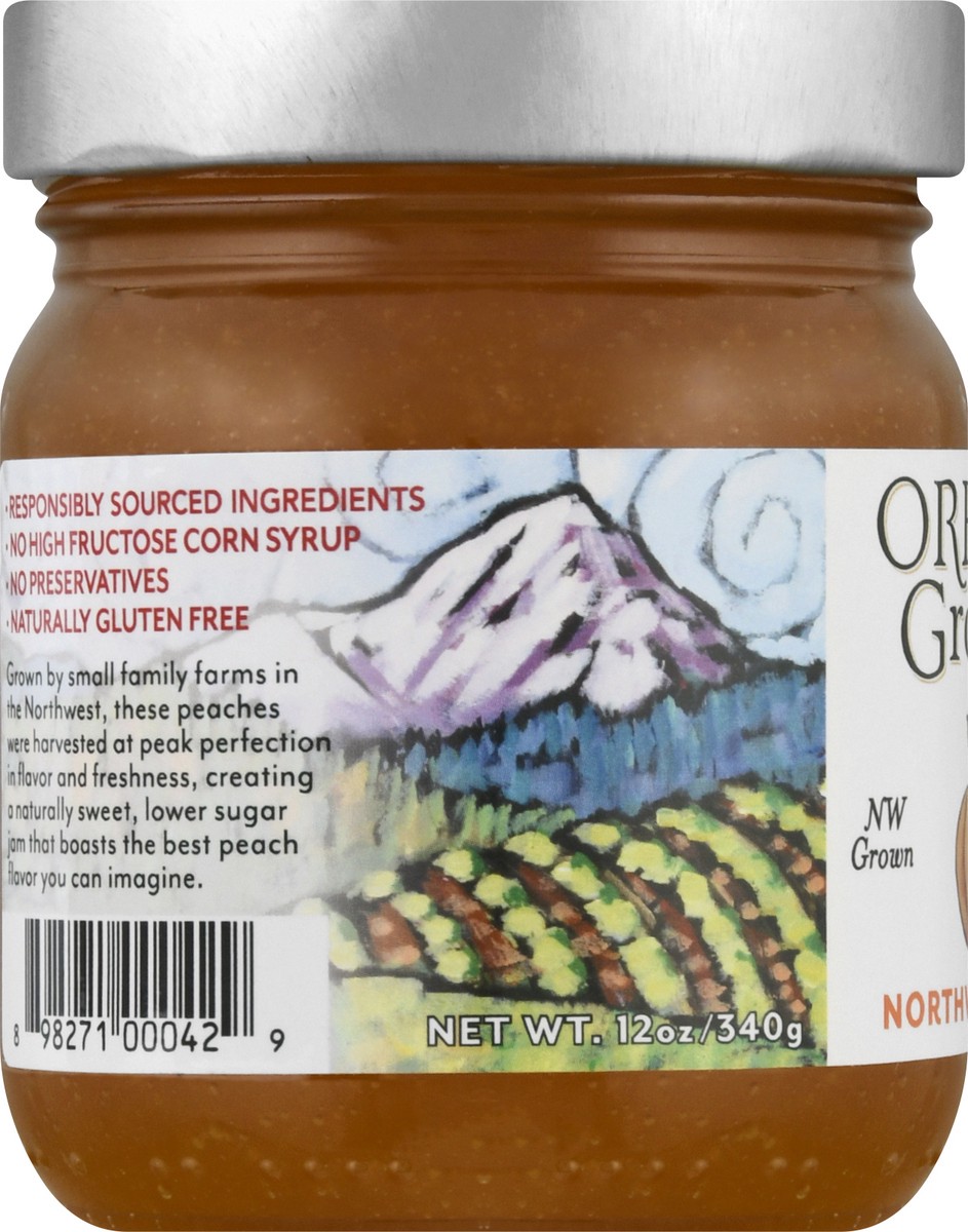 slide 6 of 12, Oregon Growers Northwest Peach Fruit Spread 12 oz, 