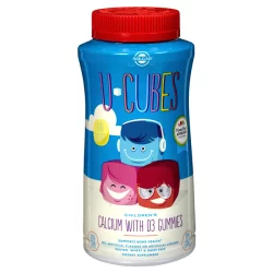 Solgar U-Cubes Children's Calcium with D3 Gummies