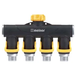 Melnor 4-Outlet EZ Lever Shutoff