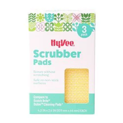 Hy-Vee Scrubber Pads 3 Pack