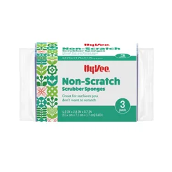 Hy-Vee Non-Scratch Scrubber Sponges 3 Pack