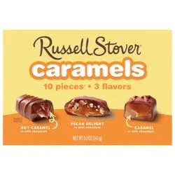 RUSSELL STOVER Assorted Caramels Milk Chocolate Candy Gift Box, 5 oz.