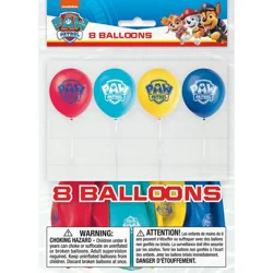 Paw Patrol 12 Inch Balloon - 8 ct