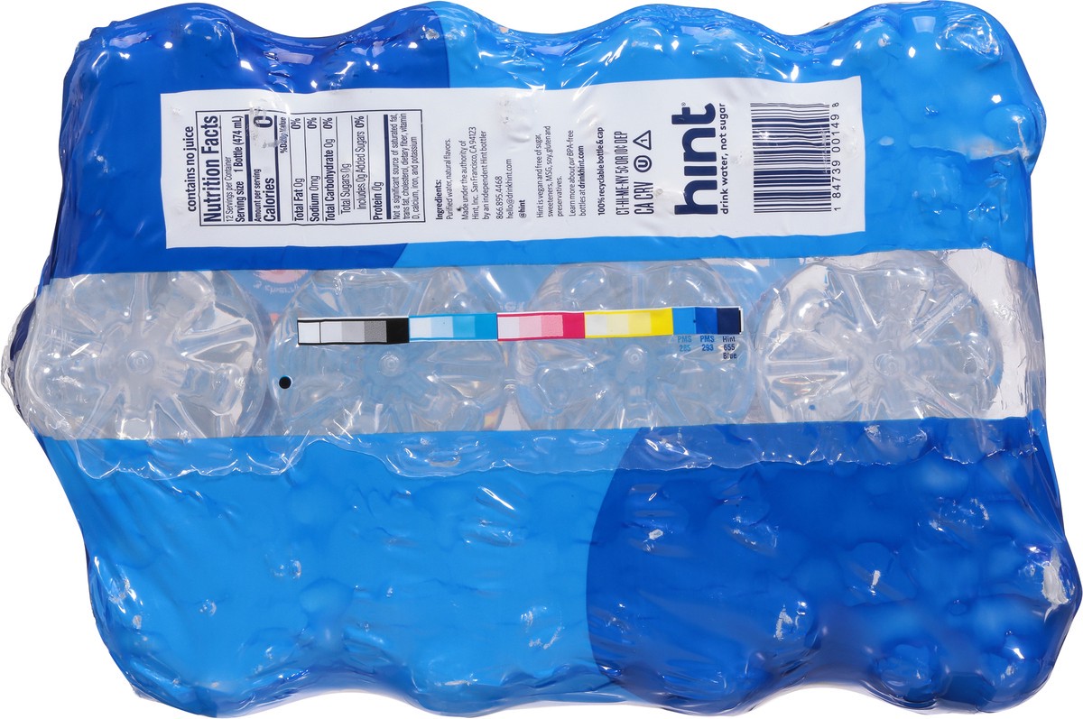 slide 6 of 9, Hint Assorted Water 12 - 16 fl oz Bottles, 12 ct