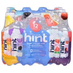 Hint Assorted Water 12 - 16 fl oz Bottles