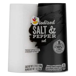 Giant Salt & Pepper Pre-Filled Shakers