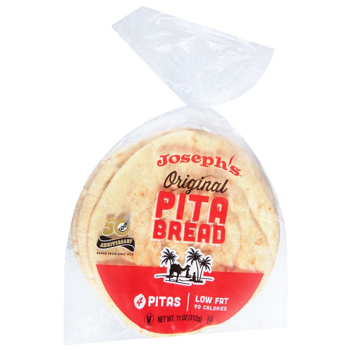 slide 4 of 9, Joseph's Original Pita Bread, 4 ct; 11 oz