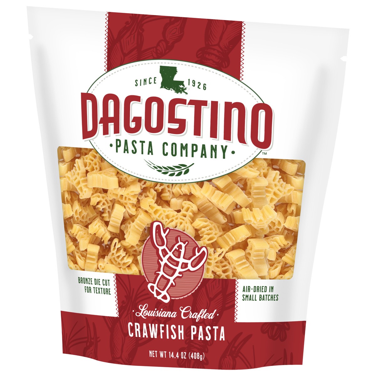 slide 4 of 4, Dagostino Pasta Company Crawfish Pasta 14.4 oz, 