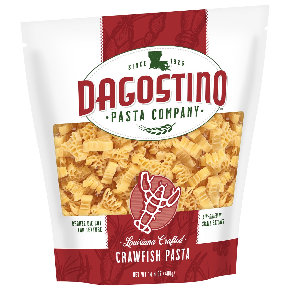 slide 3 of 4, Dagostino Pasta Company Crawfish Pasta 14.4 oz, 