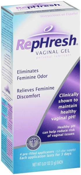 slide 1 of 1, RepHresh Vaginal Gel Pre-Filled Applicators, 0.28 oz