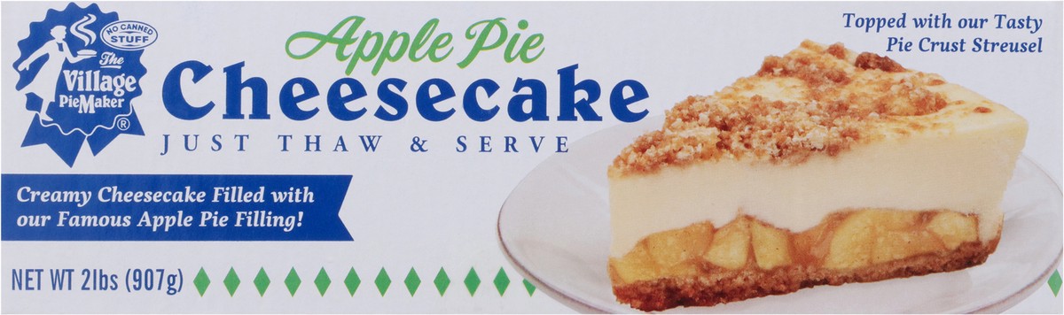slide 7 of 10, The Village PieMaker Village PieMaker Apple Pie Cheesecake, 21 lb